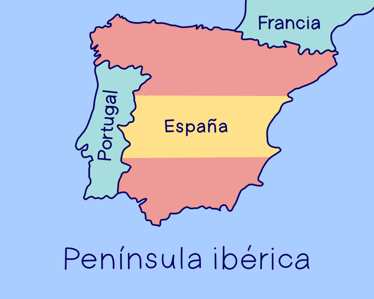 Spanish Territories Around the World & Iberian Peninsula